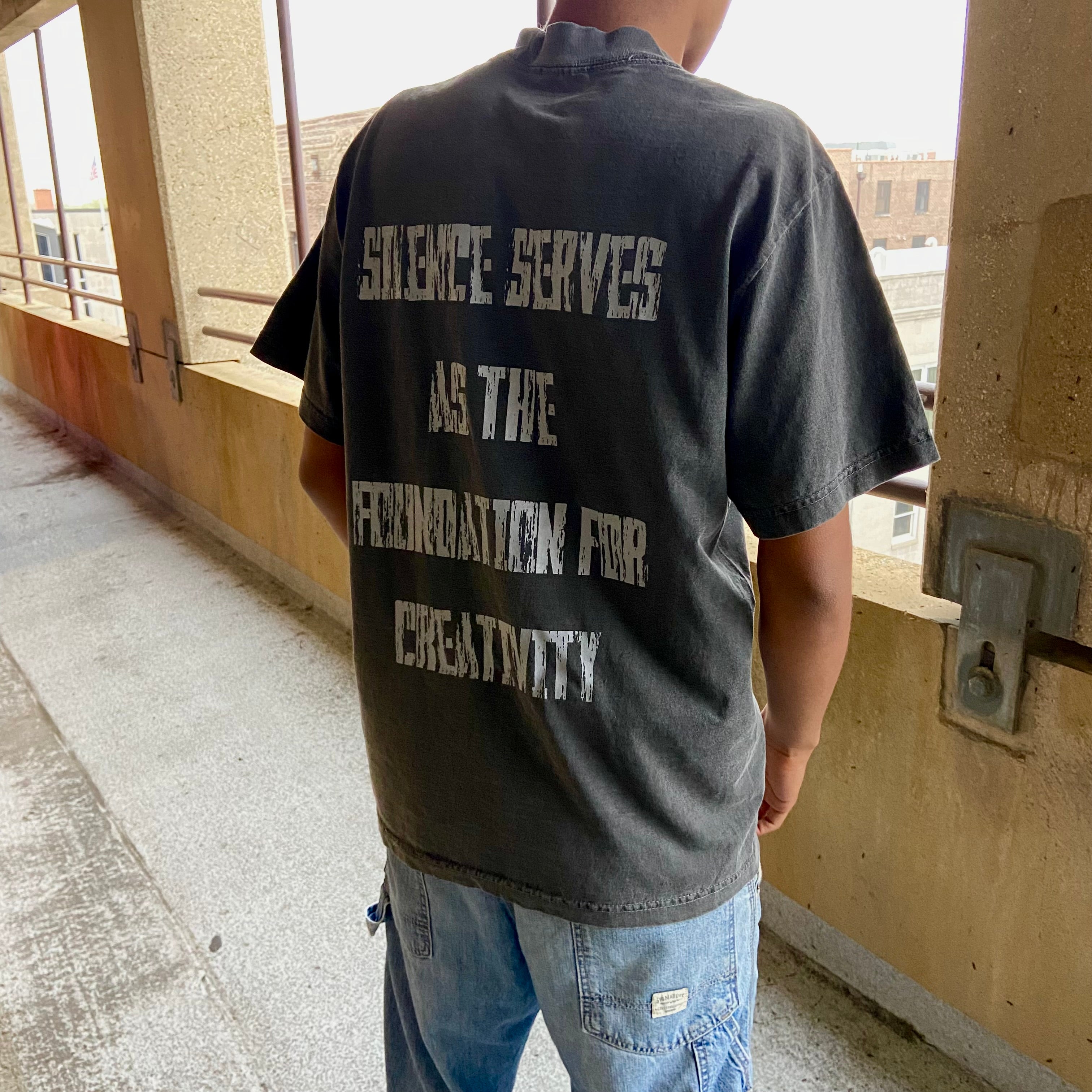 ‘Silence Serves’ Shadow Tee