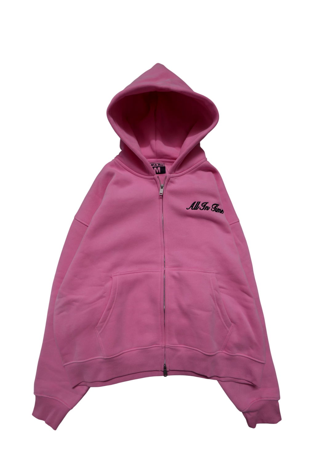 'All In Time' Logo Zip-Up