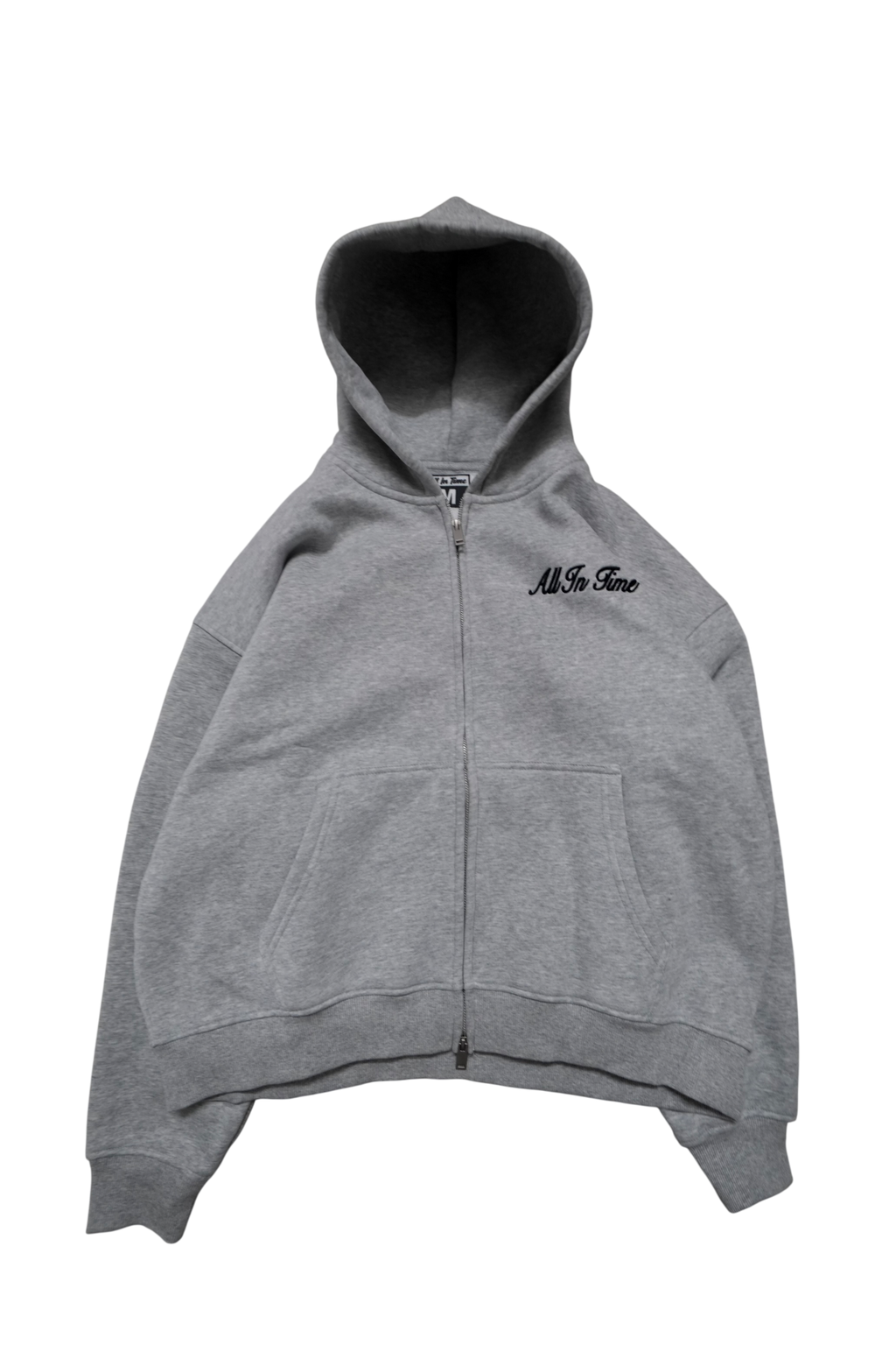 'All In Time' Logo Zip-Up
